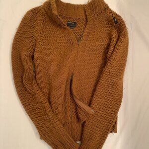 Energie GOLD brown cardigan